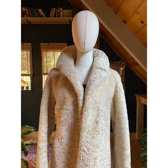 Lambswool Fur Jacket Vintage - Picture 5 of 6